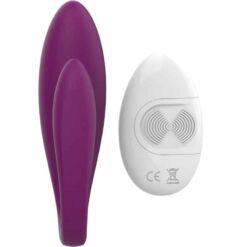 Comprar ARMONY - KITTY VIBRADOR PARA PAREJAS CONTROL REMOTO VIOLETA al mejor precio - Envíos Discretos