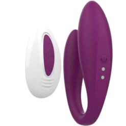 Comprar ARMONY - KITTY VIBRADOR PARA PAREJAS CONTROL REMOTO VIOLETA al mejor precio - Envíos Discretos