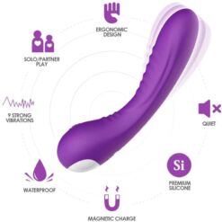 Comprar ARMONY - LEGEND VIBRADOR SILICONA VIOLETA al mejor precio - Envíos Discretos