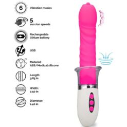 Comprar ARMONY - LIBERTY VIBRADOR & THRUSTING CON LENGUA al mejor precio - Envíos Discretos