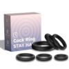 Comprar ARMONY - LOCK ANILLOS SILICONA NEGRO al mejor precio - Envíos Discretos