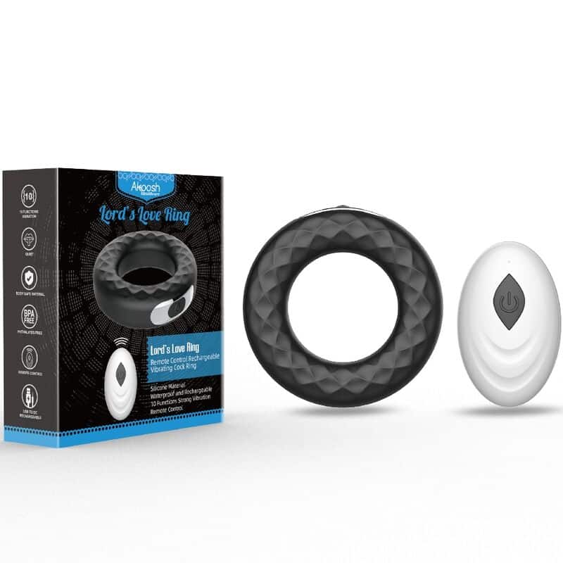 ARMONY - LORD'S LOVE ANILLO VIBRADOR CONTROL REMOTO NEGRO - piKanteo | Despierta tu lado más piKante Comprar ARMONY - LORD'S LOVE ANILLO VIBRADOR CONTROL REMOTO NEGRO al mejor precio - Envíos Discretos