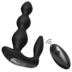 Comprar ARMONY - MANFUN VIBRADOR & ESTIMULADOR PLUG ANAL CONTROL REMOTO NEGRO al mejor precio - Envíos Discretos