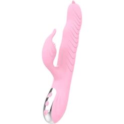 Comprar ARMONY - MARCIA VIBRADOR & THRUSTING DOBLE LENGUA EFECTO CALOR ROSA al mejor precio - Envíos Discretos