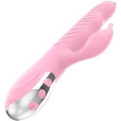 Comprar ARMONY - MARCIA VIBRADOR & THRUSTING DOBLE LENGUA EFECTO CALOR ROSA al mejor precio - Envíos Discretos