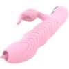Comprar ARMONY - MARCIA VIBRADOR & THRUSTING DOBLE LENGUA EFECTO CALOR ROSA al mejor precio - Envíos Discretos