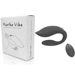 Comprar ARMONY - MARTHA VIBRADOR PARA PAREJAS CONTROL REMOTO NEGRO al mejor precio - Envíos Discretos