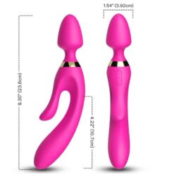 Comprar ARMONY - MASAJEADOR & VIBRADOR RABBIT FUCSIA al mejor precio - Envíos Discretos