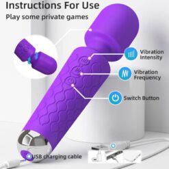 Comprar ARMONY - MASAJEADOR & VIBRADOR VIOLETA al mejor precio - Envíos Discretos