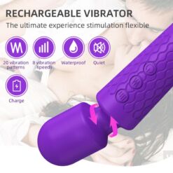 Comprar ARMONY - MASAJEADOR & VIBRADOR VIOLETA al mejor precio - Envíos Discretos