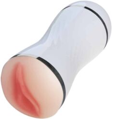 Comprar ARMONY - MASTURBADOR DOBLE VAGINA & BOCA BLANCO al mejor precio - Envíos Discretos