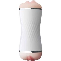 Comprar ARMONY - MASTURBADOR DOBLE VAGINA & BOCA BLANCO al mejor precio - Envíos Discretos
