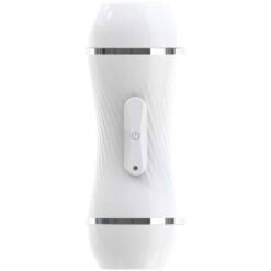 Comprar ARMONY - MASTURBADOR VIBRADOR DOBLE VAGINA & BOCA BLANCO al mejor precio - Envíos Discretos
