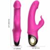 Comprar ARMONY - METEROR DILDO VIBRADOR RABBIT ROTADOR FUCSIA al mejor precio - Envíos Discretos