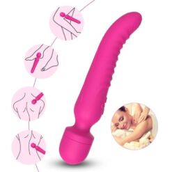 Comprar ARMONY - MISSION MASAJEADOR & VIBRADOR EFECTO CALOR FUCSIA al mejor precio - Envíos Discretos