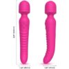 Comprar ARMONY - MISSION MASAJEADOR & VIBRADOR EFECTO CALOR FUCSIA al mejor precio - Envíos Discretos