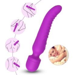 Comprar ARMONY - MISSION MASAJEADOR & VIBRADOR EFECTO CALOR VIOLETA al mejor precio - Envíos Discretos