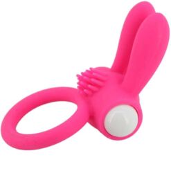 Comprar ARMONY - MR BUNNY ANILLO VIBRADOR SILICONA PINK al mejor precio - Envíos Discretos