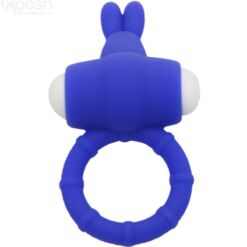 Comprar ARMONY - MS BUNNY ANILLO VIBRADOR SILICONA AZUL al mejor precio - Envíos Discretos