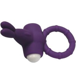 Comprar ARMONY - MS BUNNY ANILLO VIBRADOR SILICONA MORADO al mejor precio - Envíos Discretos