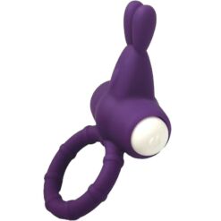 Comprar ARMONY - MS BUNNY ANILLO VIBRADOR SILICONA MORADO al mejor precio - Envíos Discretos