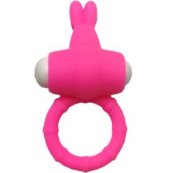 Comprar ARMONY - MS BUNNY ANILLO VIBRADOR SILICONA ROSA al mejor precio - Envíos Discretos