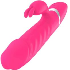 Comprar ARMONY - NASTY DILDO VIBRADOR RABBIT FUCSIA al mejor precio - Envíos Discretos