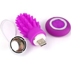 Comprar ARMONY - OCTOPUS HUEVO VIBRADOR CACTUS CONTROL REMOTO VIOLETA al mejor precio - Envíos Discretos