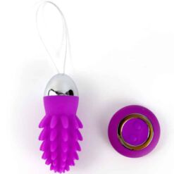 Comprar ARMONY - OCTOPUS HUEVO VIBRADOR CACTUS CONTROL REMOTO VIOLETA al mejor precio - Envíos Discretos