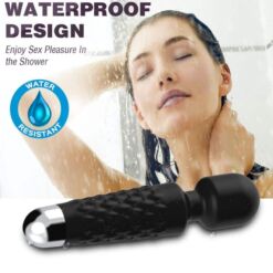 Comprar ARMONY - POSTMAN MASAJEADOR & VIBRADOR CABEZA FLEXIBLE NEGRO al mejor precio - Envíos Discretos