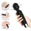 Comprar ARMONY - POSTMAN MASAJEADOR & VIBRADOR CABEZA FLEXIBLE NEGRO al mejor precio - Envíos Discretos