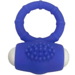 Comprar ARMONY - POWER O ANILLO VIBRADOR SILICONA AZUL al mejor precio - Envíos Discretos