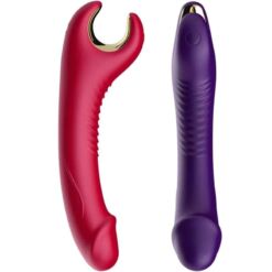 Comprar ARMONY - PRINCE DILDO VIBRADOR & ROTADOR ROJO al mejor precio - Envíos Discretos