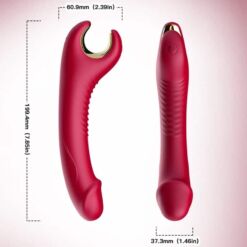 Comprar ARMONY - PRINCE DILDO VIBRADOR & ROTADOR ROJO al mejor precio - Envíos Discretos