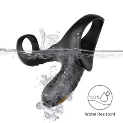 Comprar ARMONY - RANGER ANILLO DOBLE VIBRADOR PAREJA NEGRO al mejor precio - Envíos Discretos