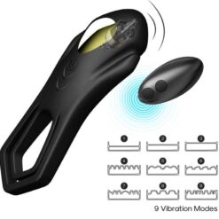 Comprar ARMONY - ROADSTER ANILLO VIBRADOR DOBLE CONTROL REMOTO NEGRO al mejor precio - Envíos Discretos