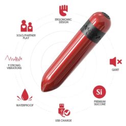 Comprar ARMONY - ROCKET BALA VIBRADORA CONTROL REMOTO FUCSIA al mejor precio - Envíos Discretos