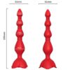Comprar ARMONY - ROSA VIBRADOR PAGODA & PLUG ANAL ROJO al mejor precio - Envíos Discretos