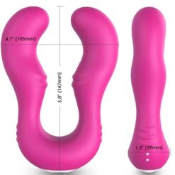 Comprar ARMONY - SERAPH VIBRADOR DOBLE CONTROL REMOTO FUCSIA al mejor precio - Envíos Discretos