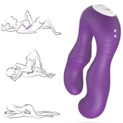 Comprar ARMONY - SERAPH VIBRADOR DOBLE CONTROL REMOTO VIOLETA al mejor precio - Envíos Discretos