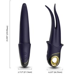 Comprar ARMONY - SHADOW VIBRADOR PINZA AZUL OSCURO al mejor precio - Envíos Discretos