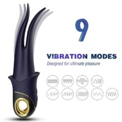 Comprar ARMONY - SHADOW VIBRADOR PINZA AZUL OSCURO al mejor precio - Envíos Discretos