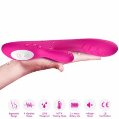 Comprar ARMONY - SPARK VIBRADOR EFECTO CALOR FUCSIA al mejor precio - Envíos Discretos