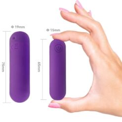 Comprar ARMONY - SPLASH HAHA BALA VIBRADORA SILICONA 10 VIBRACIONES 75 X 19 CM MORADO al mejor precio - Envíos Discretos