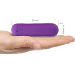 Comprar ARMONY - SPLASH JOIE BALA VIBRADORA SILICONA CONTROL REMOTO 10 VIBRACIONES 75 X 19 CM MORADO al mejor precio - Envíos Discretos