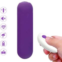 Comprar ARMONY - SPLASH JOIE BALA VIBRADORA SILICONA CONTROL REMOTO 10 VIBRACIONES 75 X 19 CM MORADO al mejor precio - Envíos Discretos