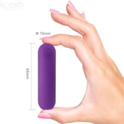 Comprar ARMONY - SPLASH JOLINE BALA VIBRADORA SILICONA CONTROL REMOTO 10 VIBRACIONES 6.5 X 1.5 CM MORADO al mejor precio - Envíos Discretos