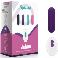 Comprar ARMONY - SPLASH JOLINE BALA VIBRADORA SILICONA CONTROL REMOTO 10 VIBRACIONES 6.5 X 1.5 CM MORADO al mejor precio - Envíos Discretos