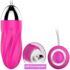 Comprar ARMONY - SWEETY HUEVO VIBRADOR ESPIRAL CONTROL REMOTO ROSA al mejor precio - Envíos Discretos