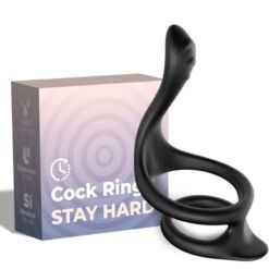 Comprar ARMONY - TAIL ANILLO DOBLE ANAL NEGRO al mejor precio - Envíos Discretos